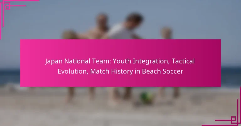 Japan National Team: Youth Integration, Tactical Evolution, Match History in Beach Soccer